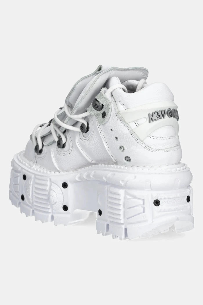 New Rock NAPA BLANCA + IMPERFECT TANK BLANCO TORNILLOS Deri Sneakers