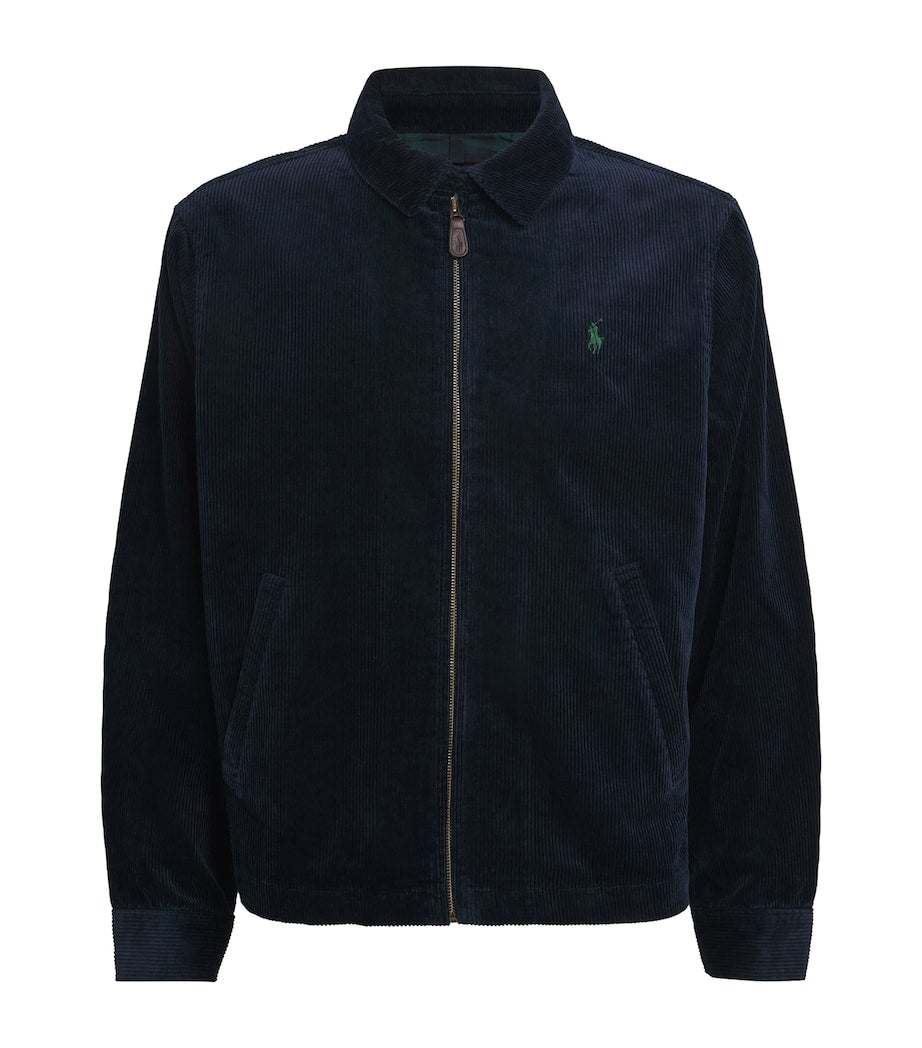 Polo Ralph Lauren Navy Cotton Corduroy Wynton Jacket
