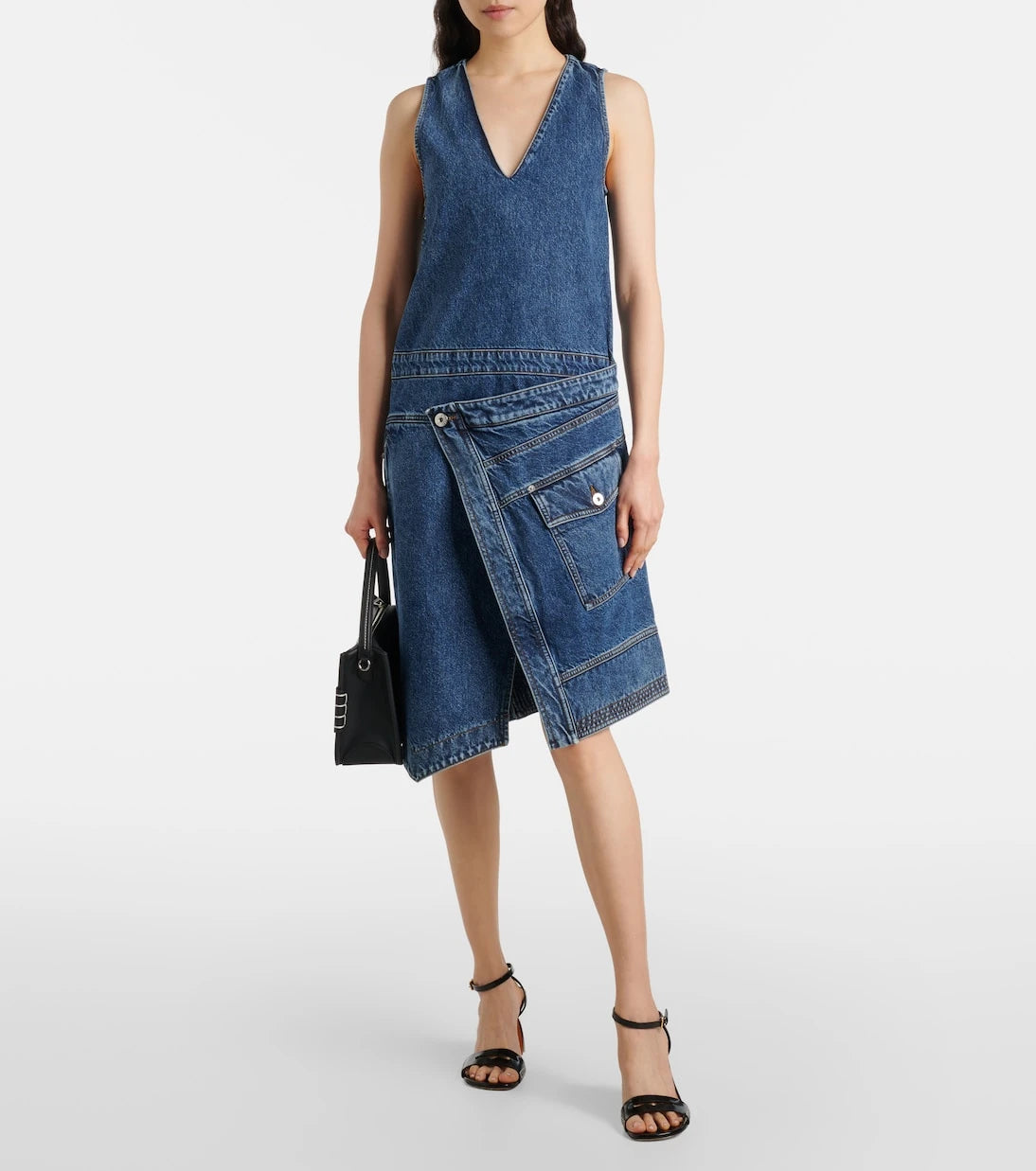 JW Anderson - Denim wrap dress