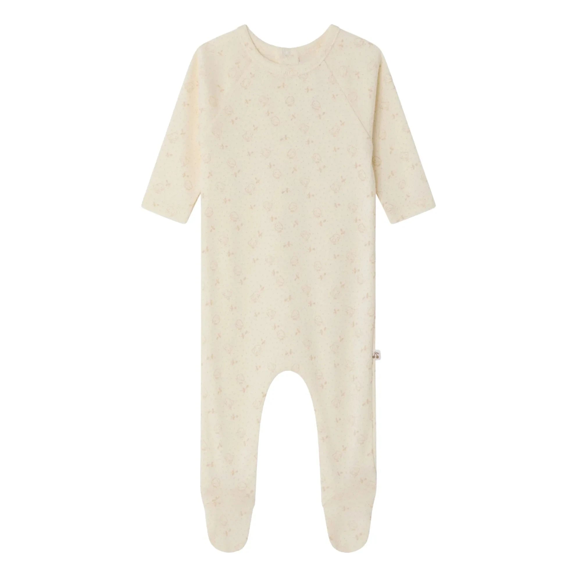 Bonpoint - Pyjamas Tif Poussins Organic Cotton | Cream