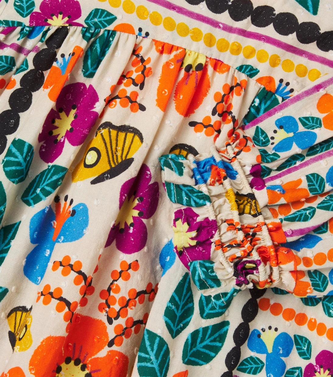 Fábula - Lenço Florada printed cotton dress