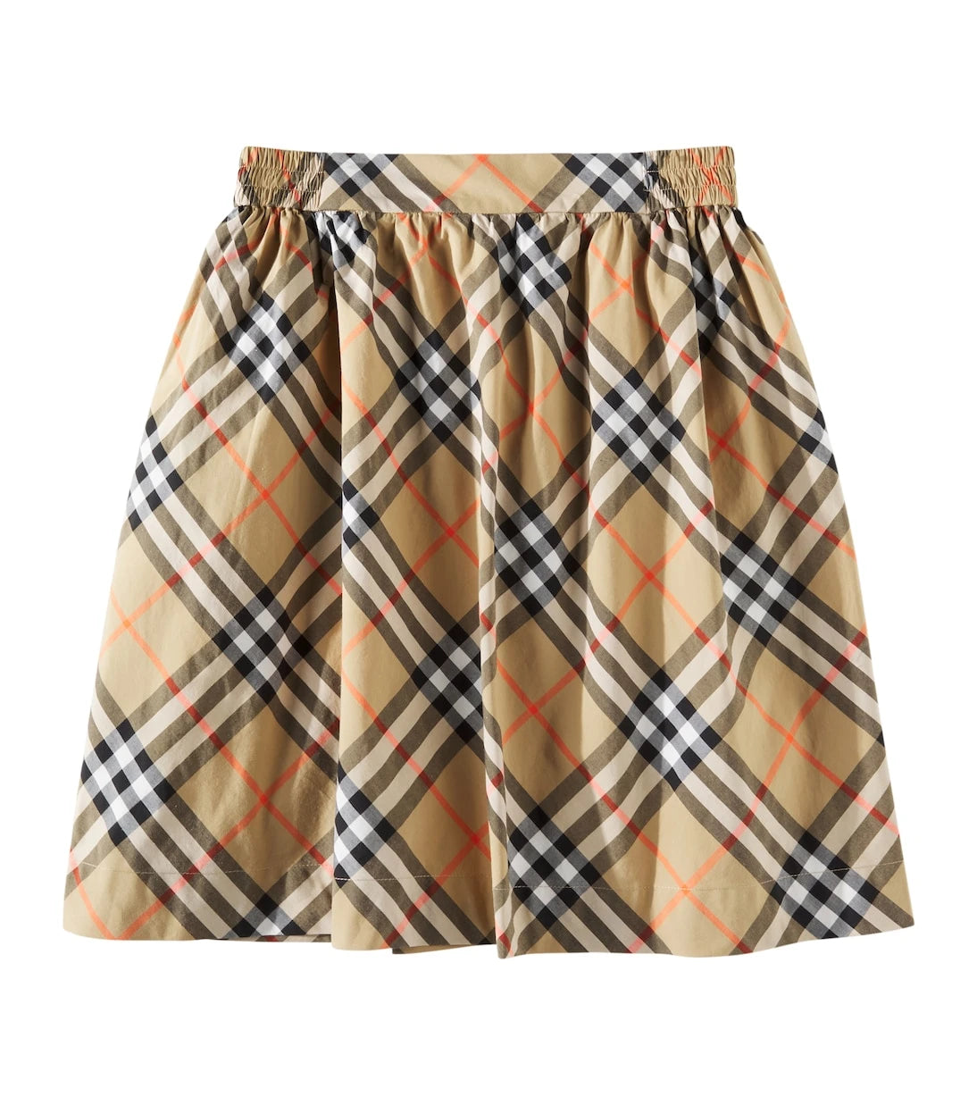 Burberry Kids - Burberry Check cotton skirt