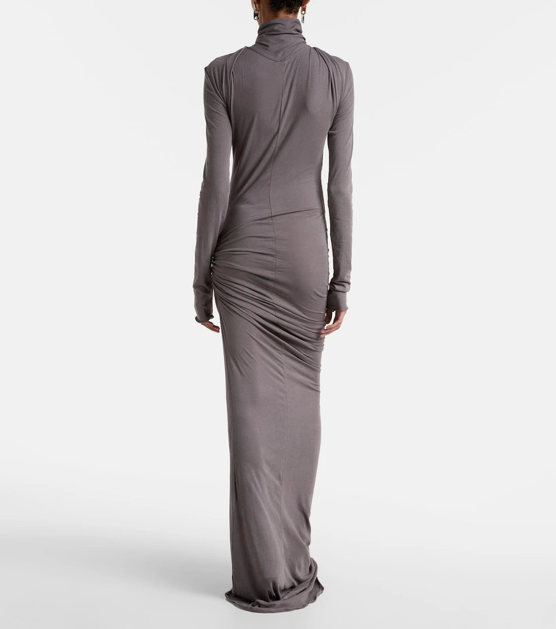 Entire Studios - Draped ruched cotton-blend gown