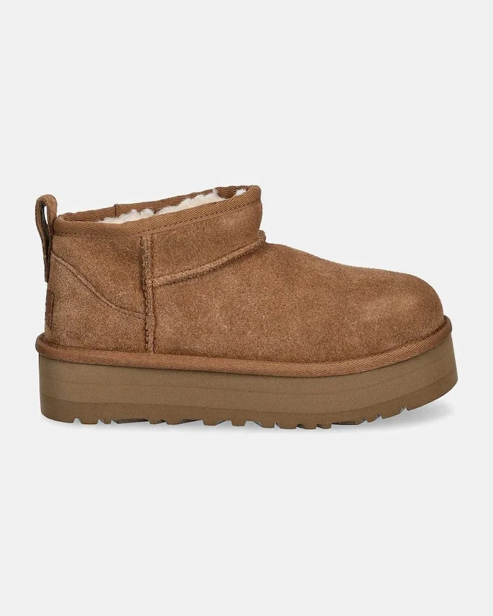 Çocuklar için süet UGG CLASSIC ULTRA MINPLATFORM