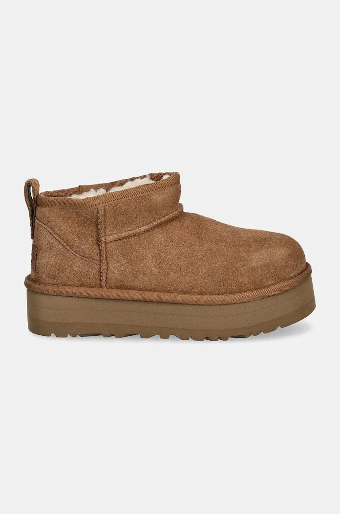 Çocuklar için süet UGG CLASSIC ULTRA MINPLATFORM