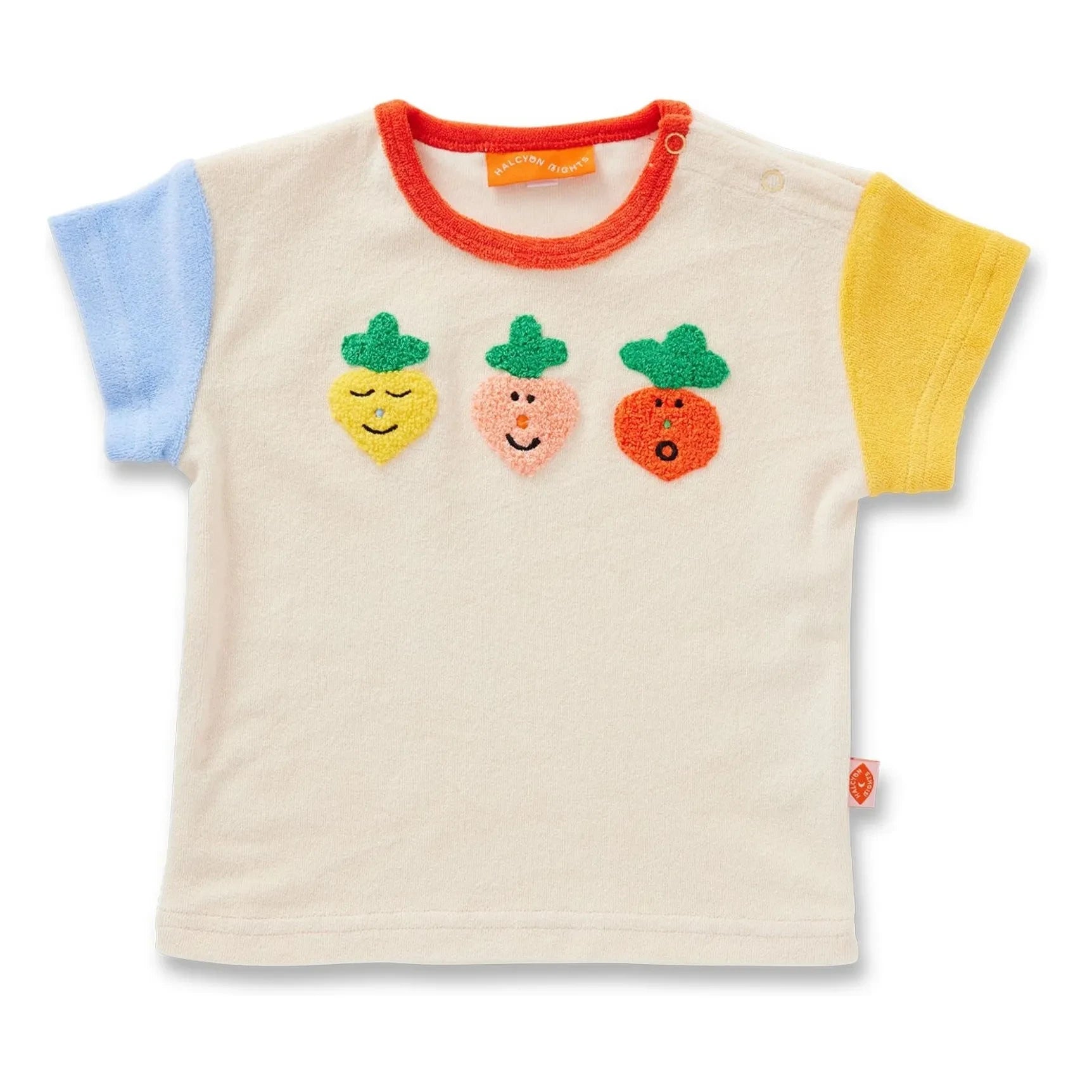 Halcyon Nights - Sponge vegetable T-shirt | Ecru
