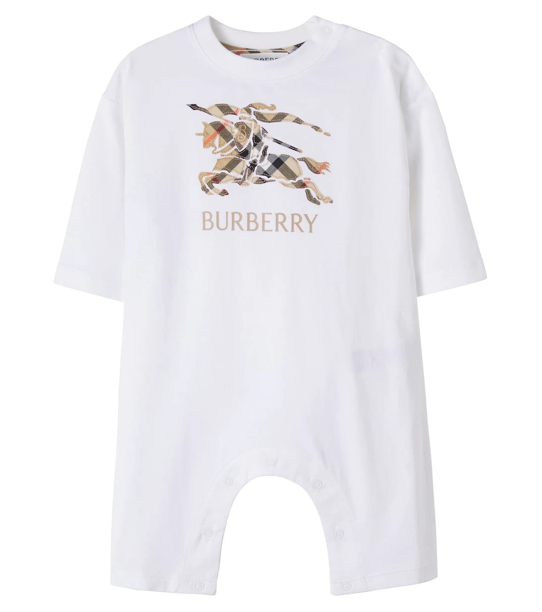 Burberry Kids - Baby printed cotton onesie