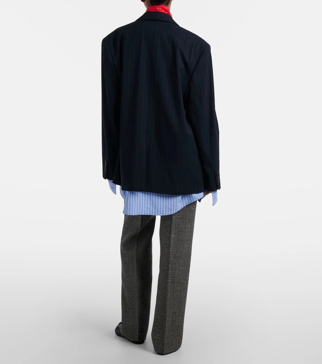 Acne Studios - Pekko houndstooth wool wide-leg pants