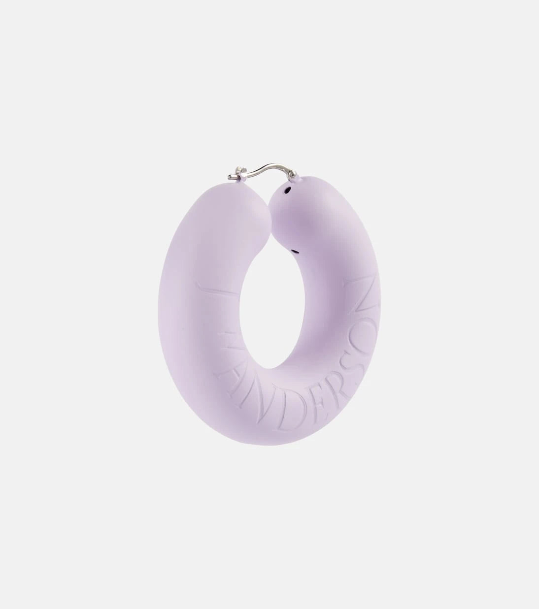 JW Anderson - Logo hoop earrings