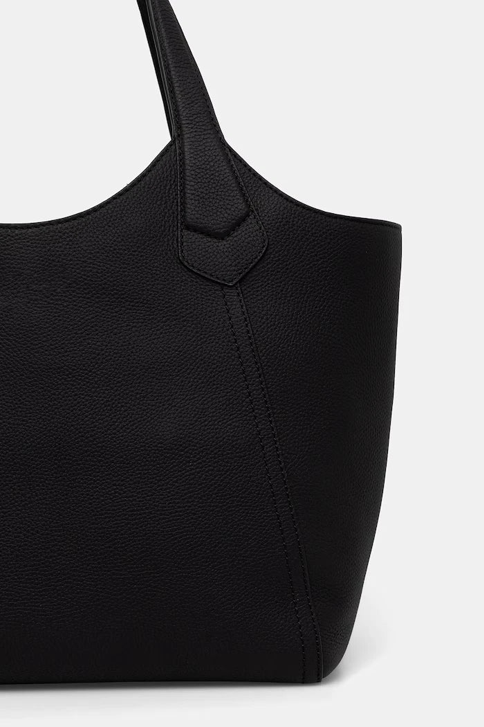 BOSS чанта дамска от кожа Lenah New Tote