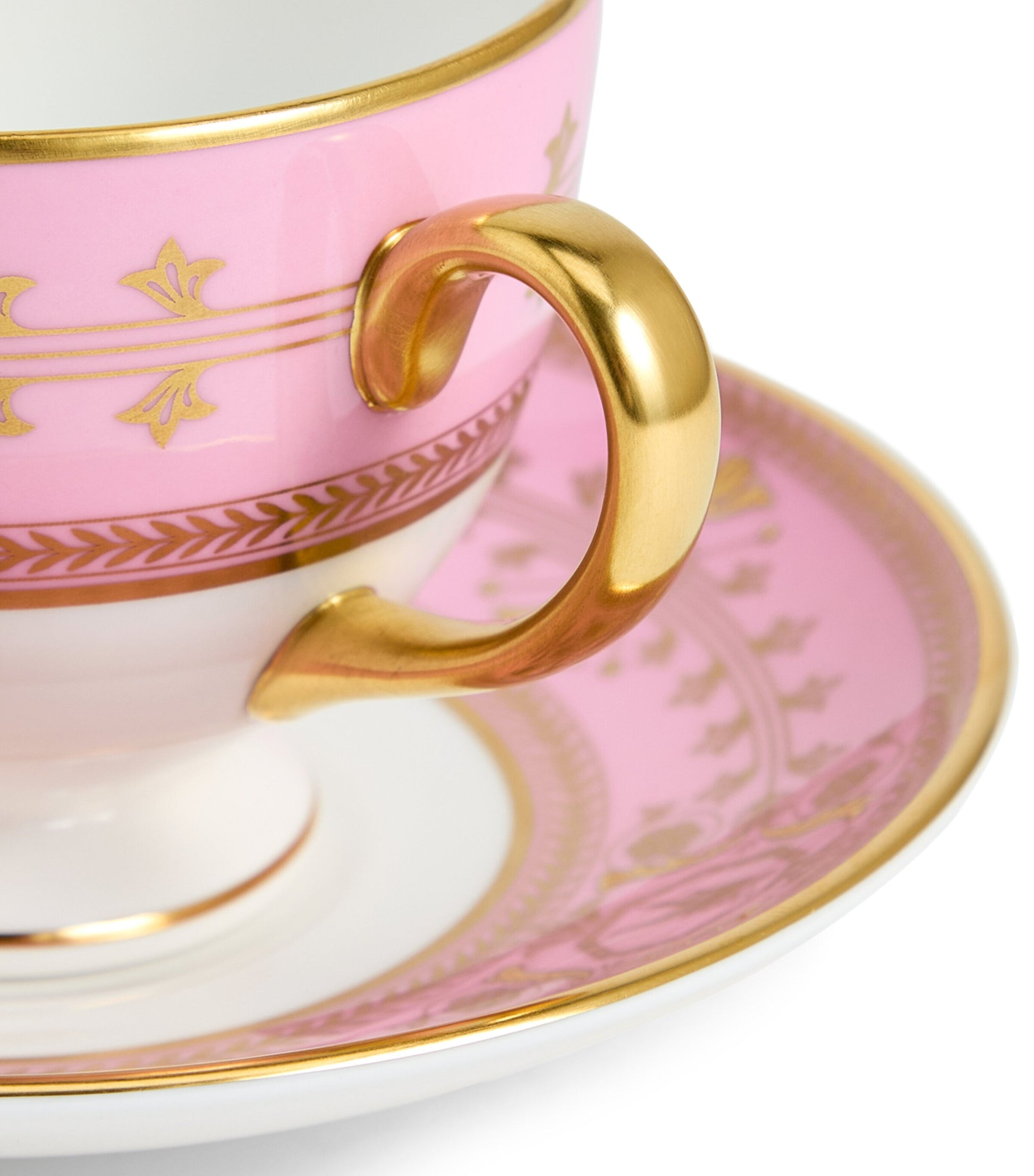 Bone China Bacchus Teacup and Saucer