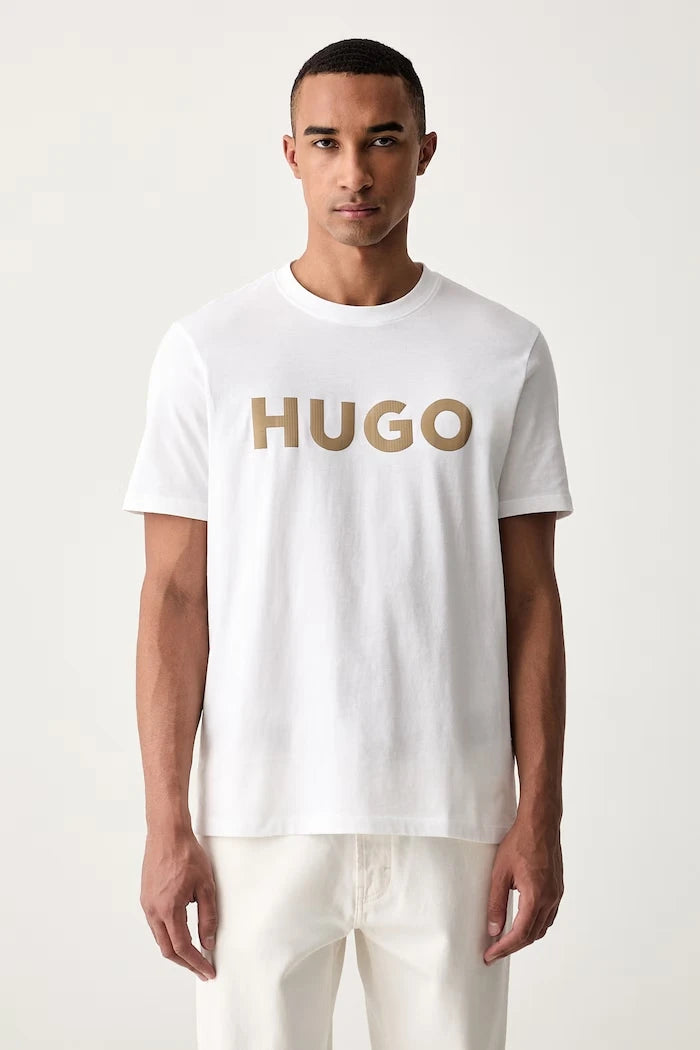HUGO erkek pamuklu tişört Dulivio_U263
