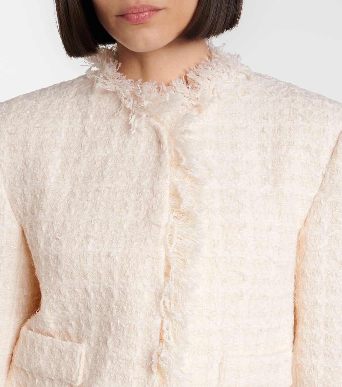 Area - Embellished tweed jacket