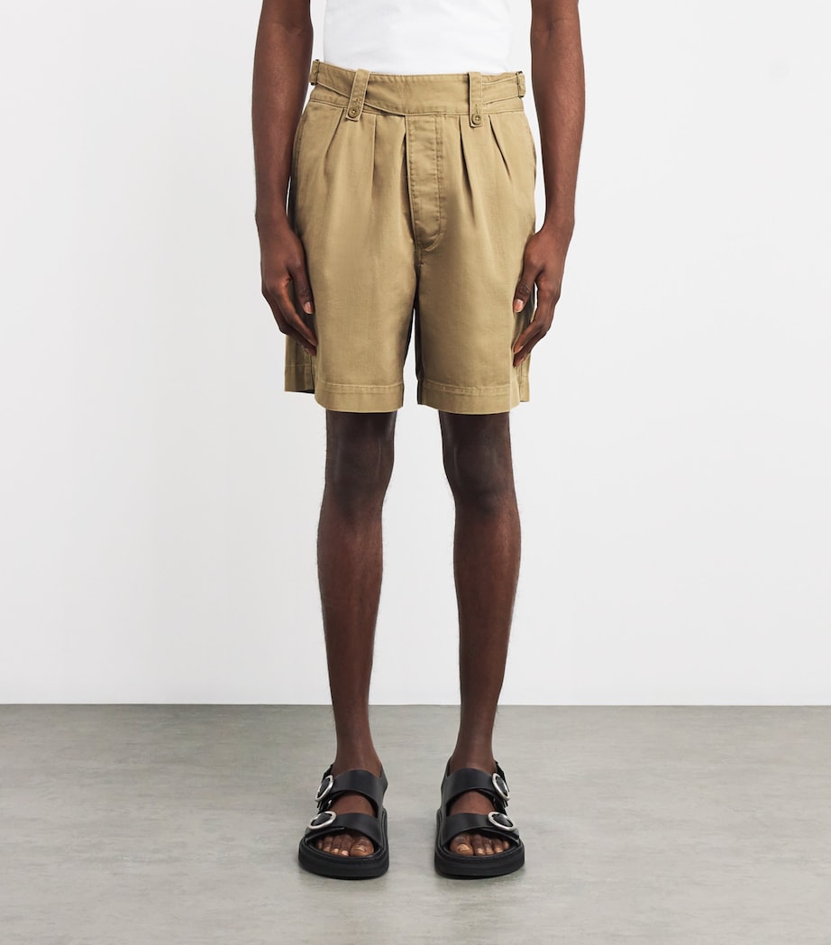 Cotton Rustic Twill Shorts