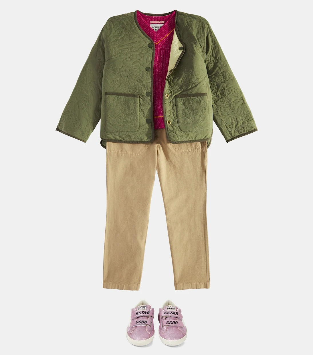 Scotch & Soda Kids - Colorblocked reversible jacket