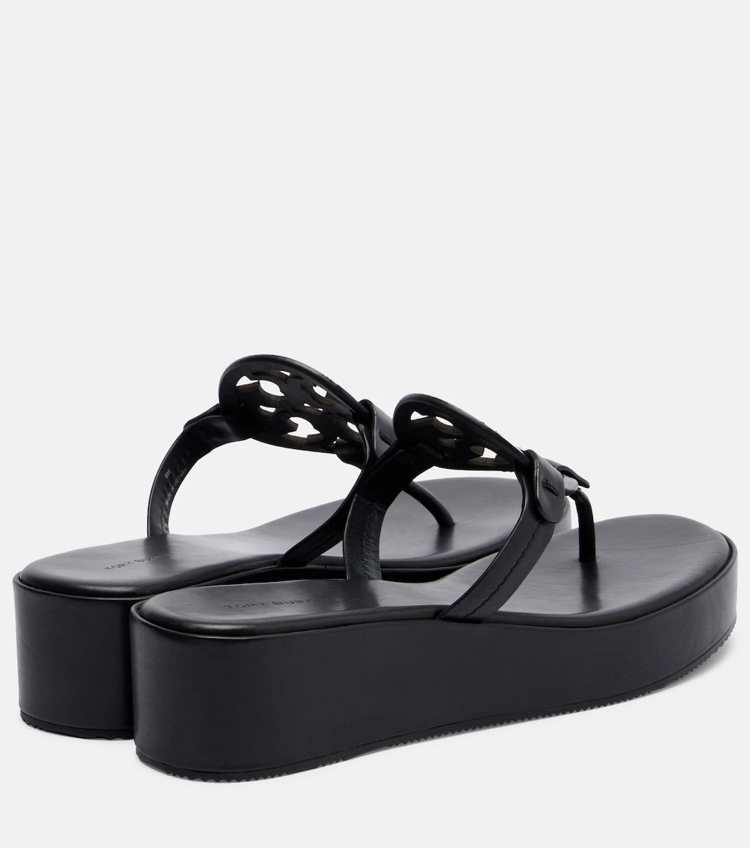 Tory Burch - Miller leather platform thong sandals