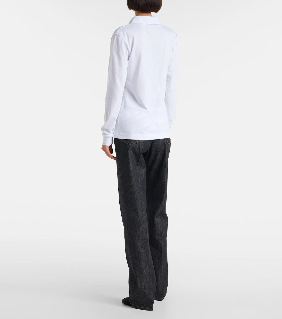 Dries Van Noten - Cotton jersey polo shirt