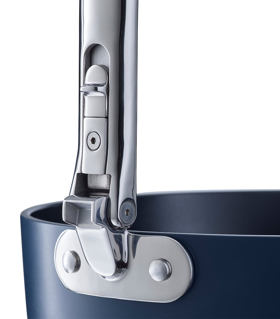 Set of 2 Space Non-Stick Folding Handle Frying Pans