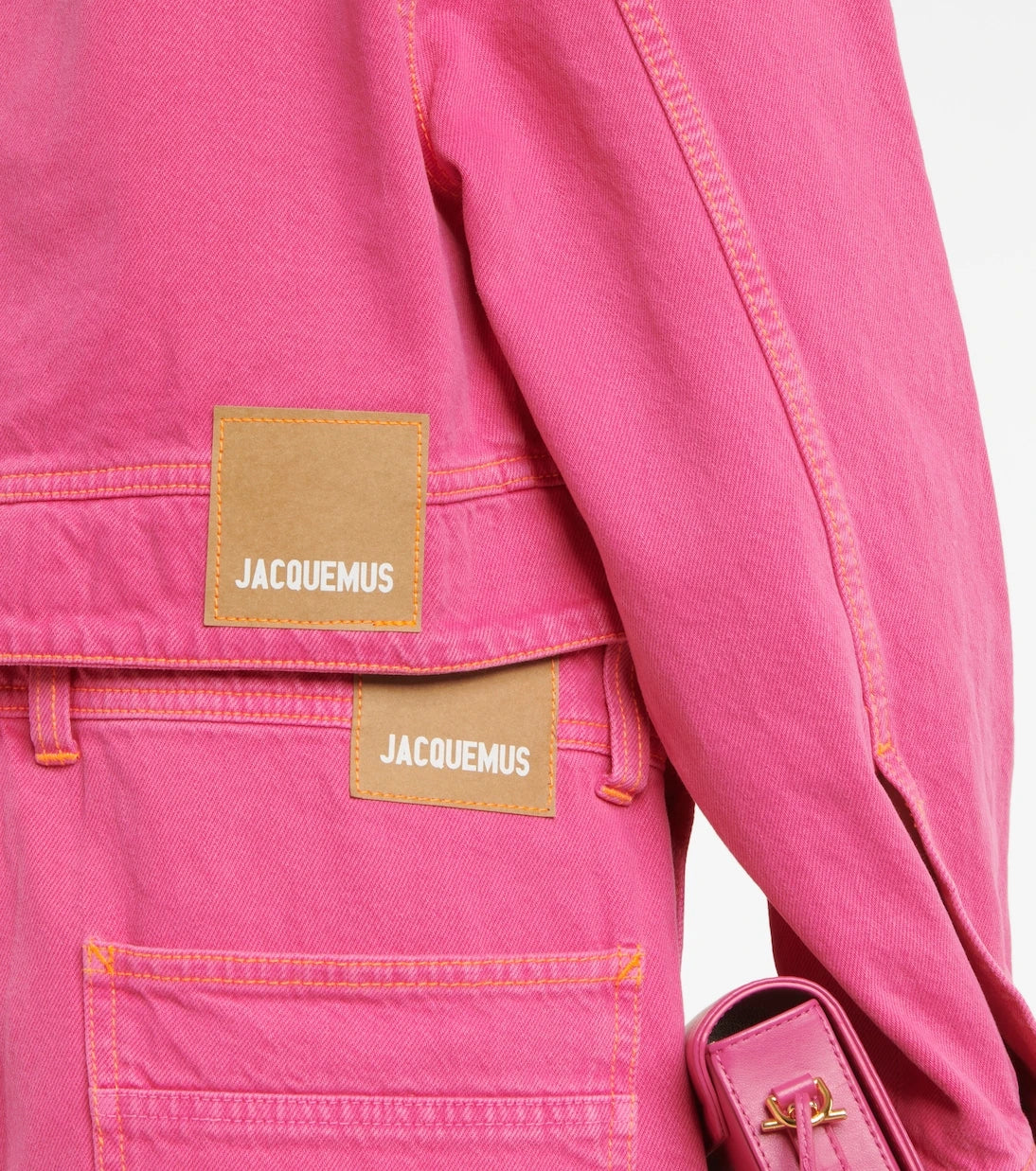 Jacquemus - جاكيت دينم La Veste De Nîmes بقصّة مفتوحة