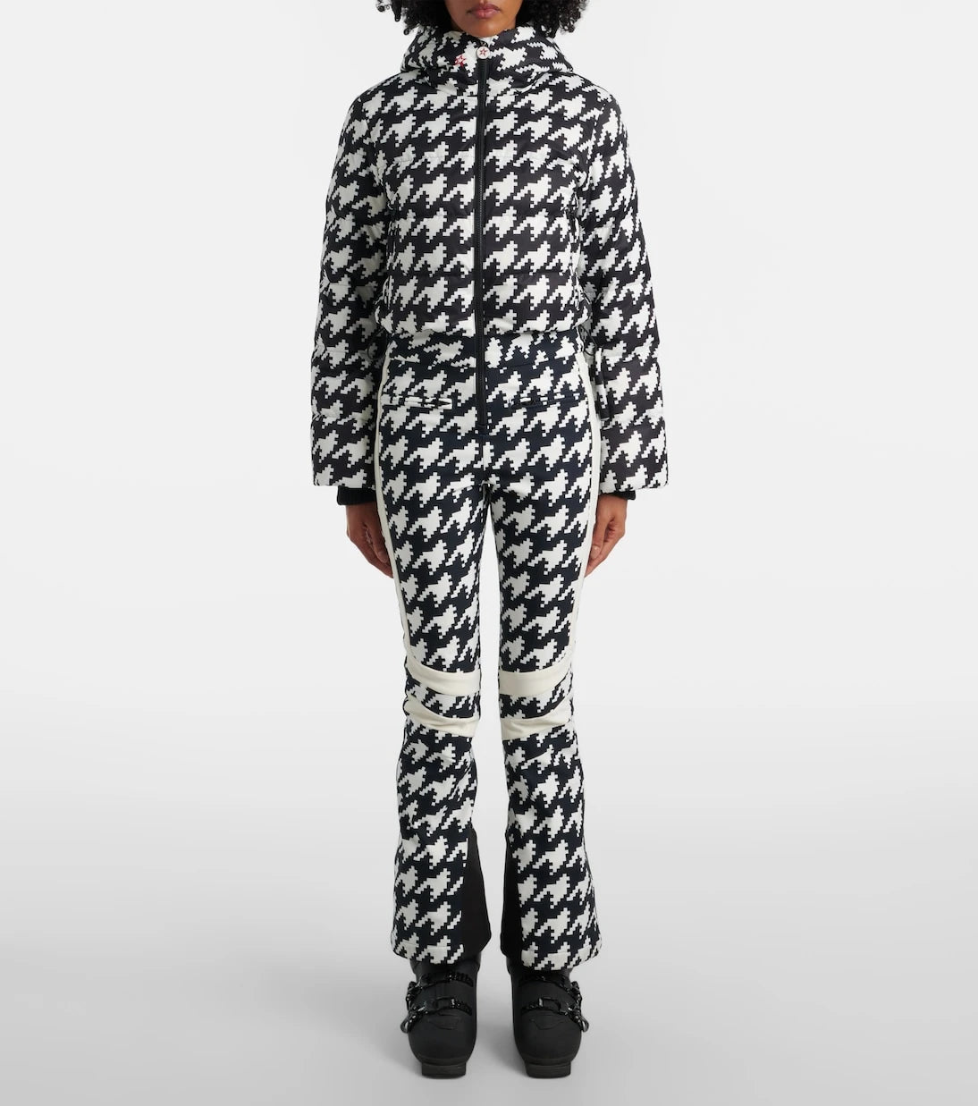 Perfect Moment - Polar houndstooth ski suit