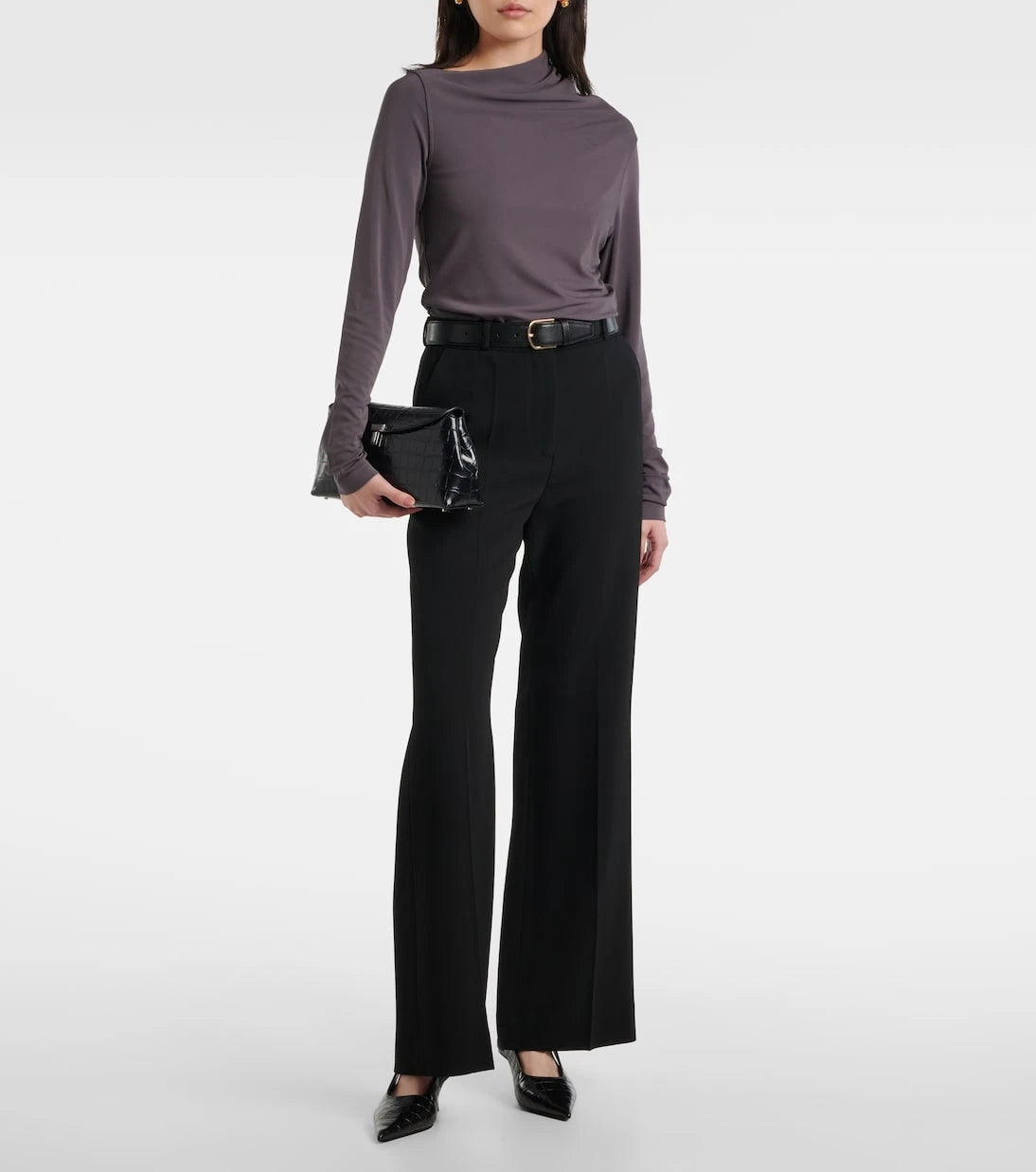 Toteme - Draped jersey top