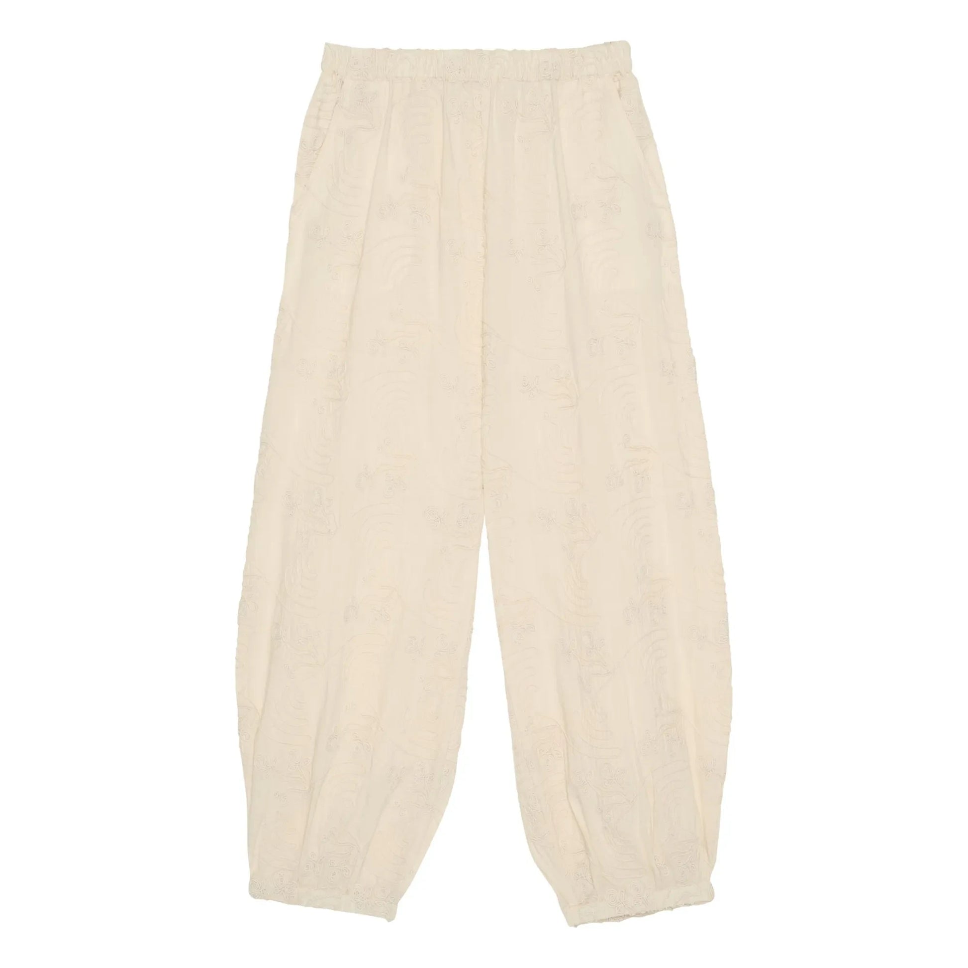 SISSEL EDELBO - Iluna organic cotton pants | Champagne