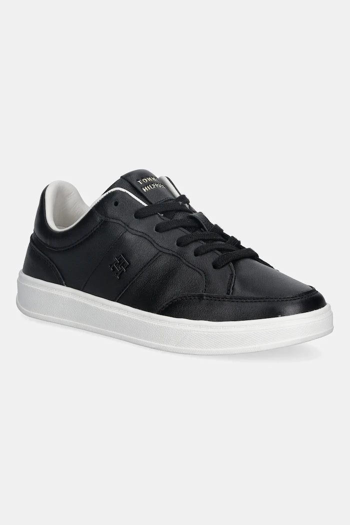 Кожени маратонки Tommy Hilfiger TH HERITAGE COURT SNEAKER LTR