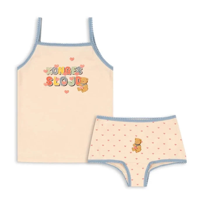 Konges Sløjd Çocuklar İçin Pamuk Elastan İç Çamaşırı BASIC UNDERWEAR GOTS