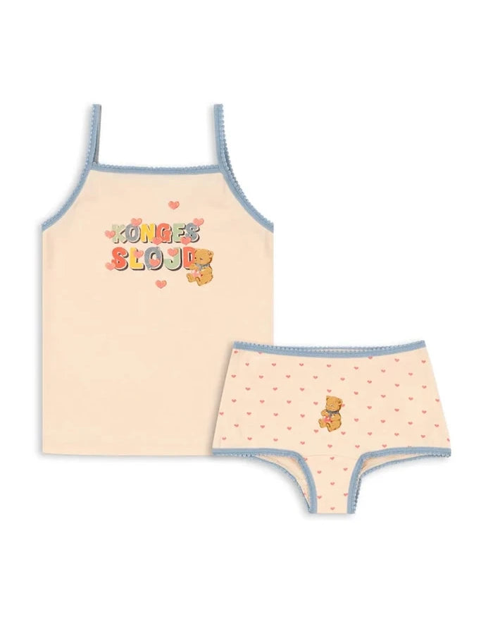 Konges Sløjd Çocuklar İçin Pamuk Elastan İç Çamaşırı BASIC UNDERWEAR GOTS