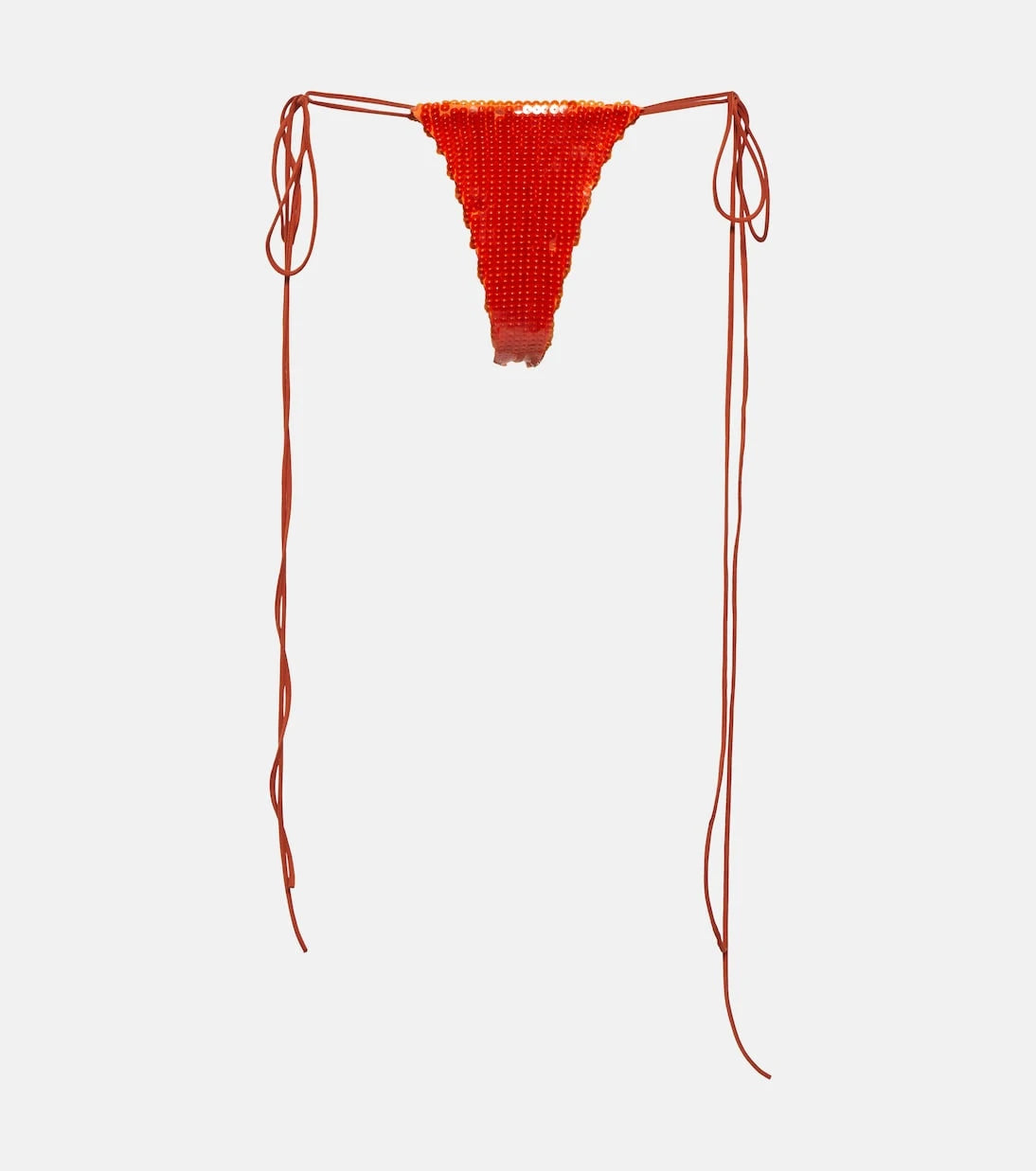 LaQuan Smith - Sequined side-tie panties