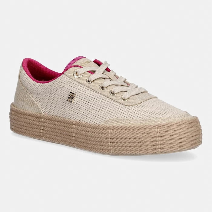 Tommy Hilfiger TH FOXING PLATFORM ROPE ниски кецове дамски