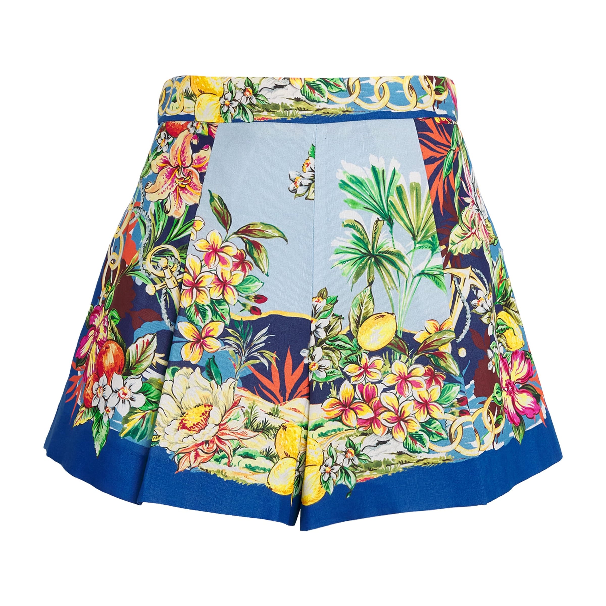 Multi Tropical High-Rise Shorts