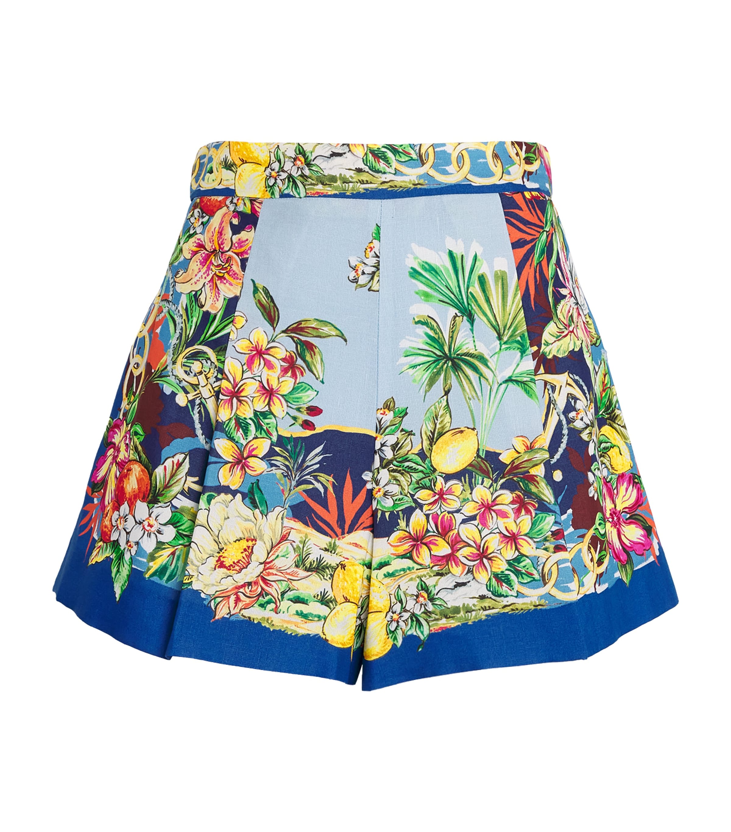 Multi Tropical High-Rise Shorts