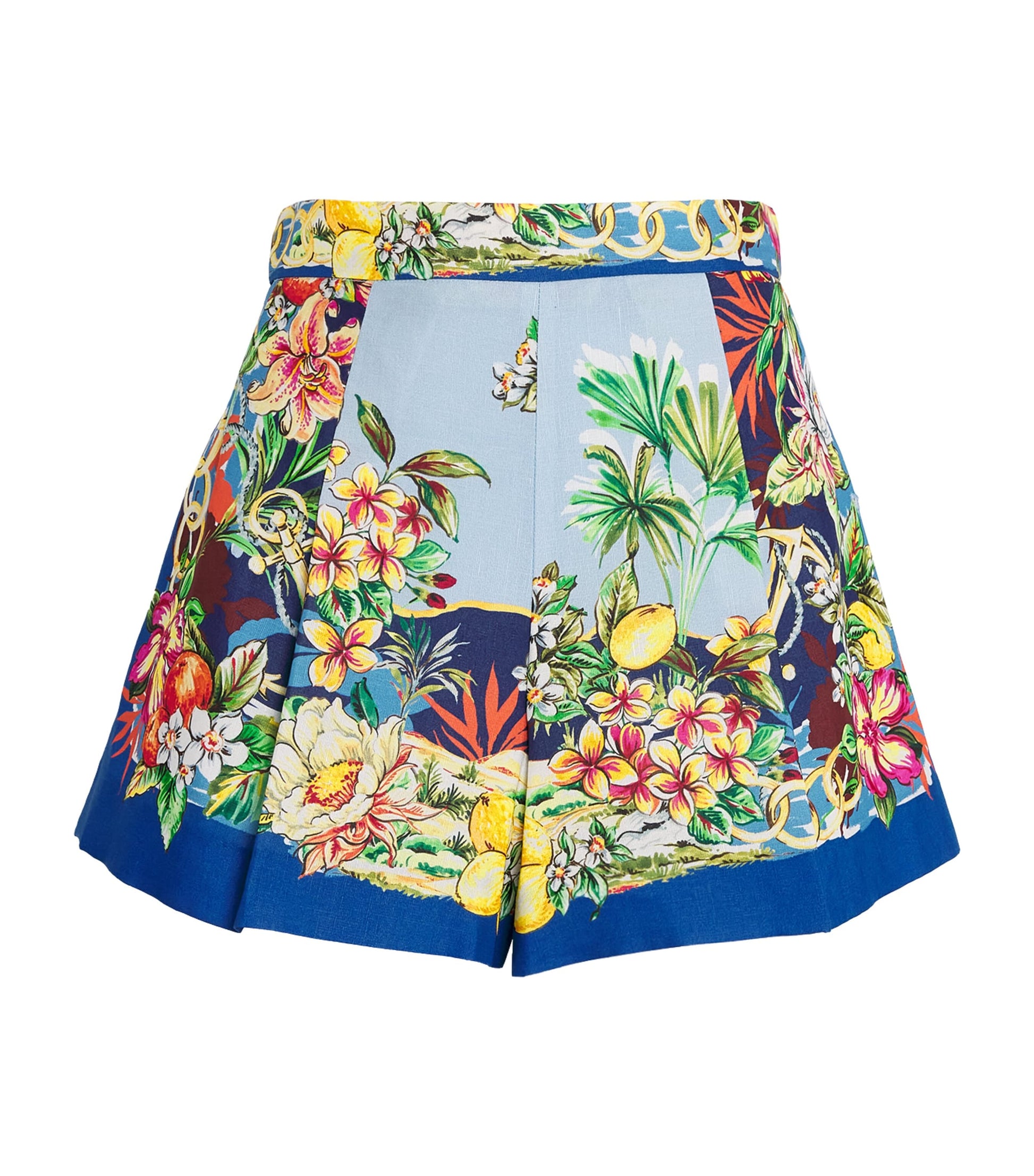 Multi Tropical High-Rise Shorts