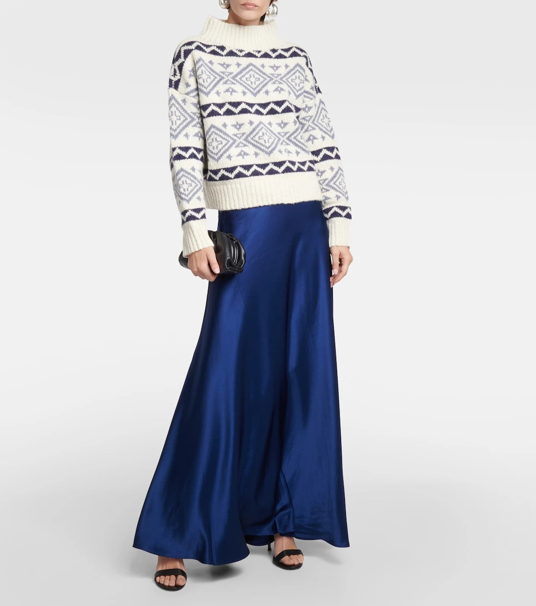 Polo Ralph Lauren - Intarsia wool and cotton-blend sweater
