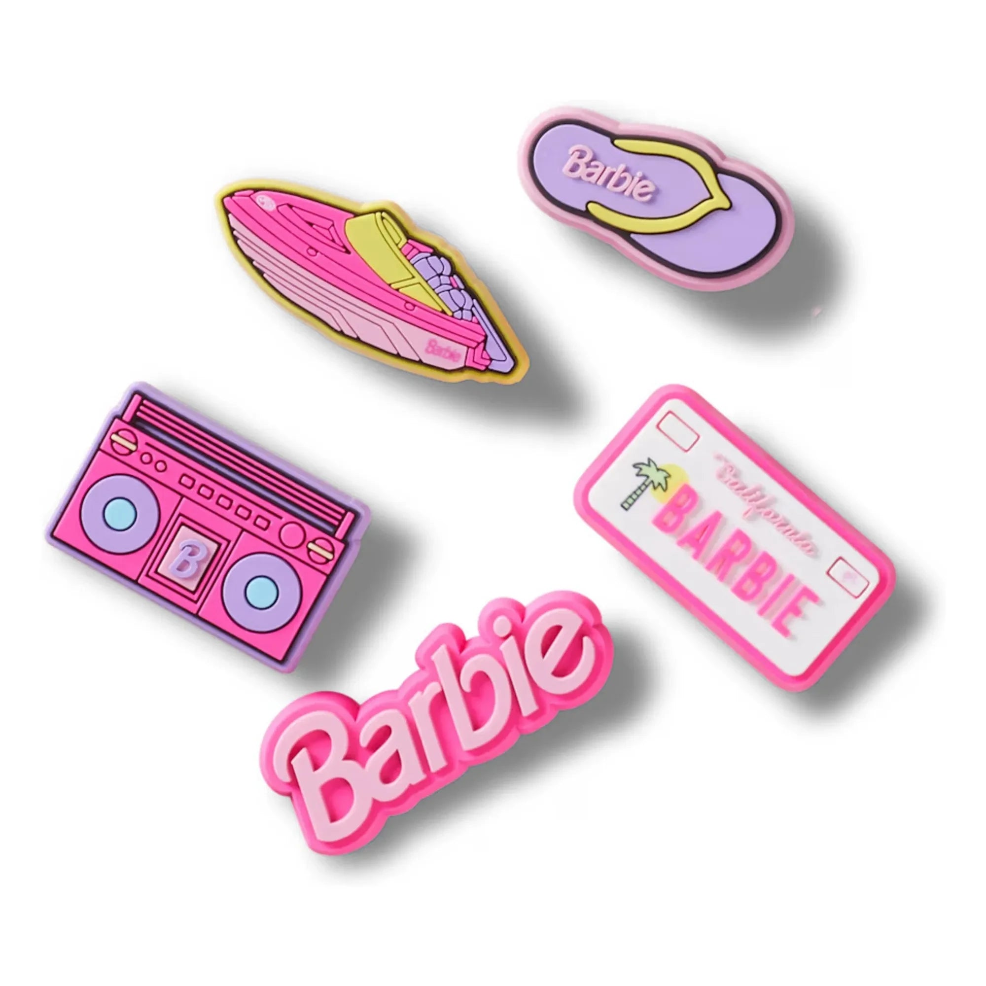 Crocs - Set of 5 Jibbitz Barbie | Pink