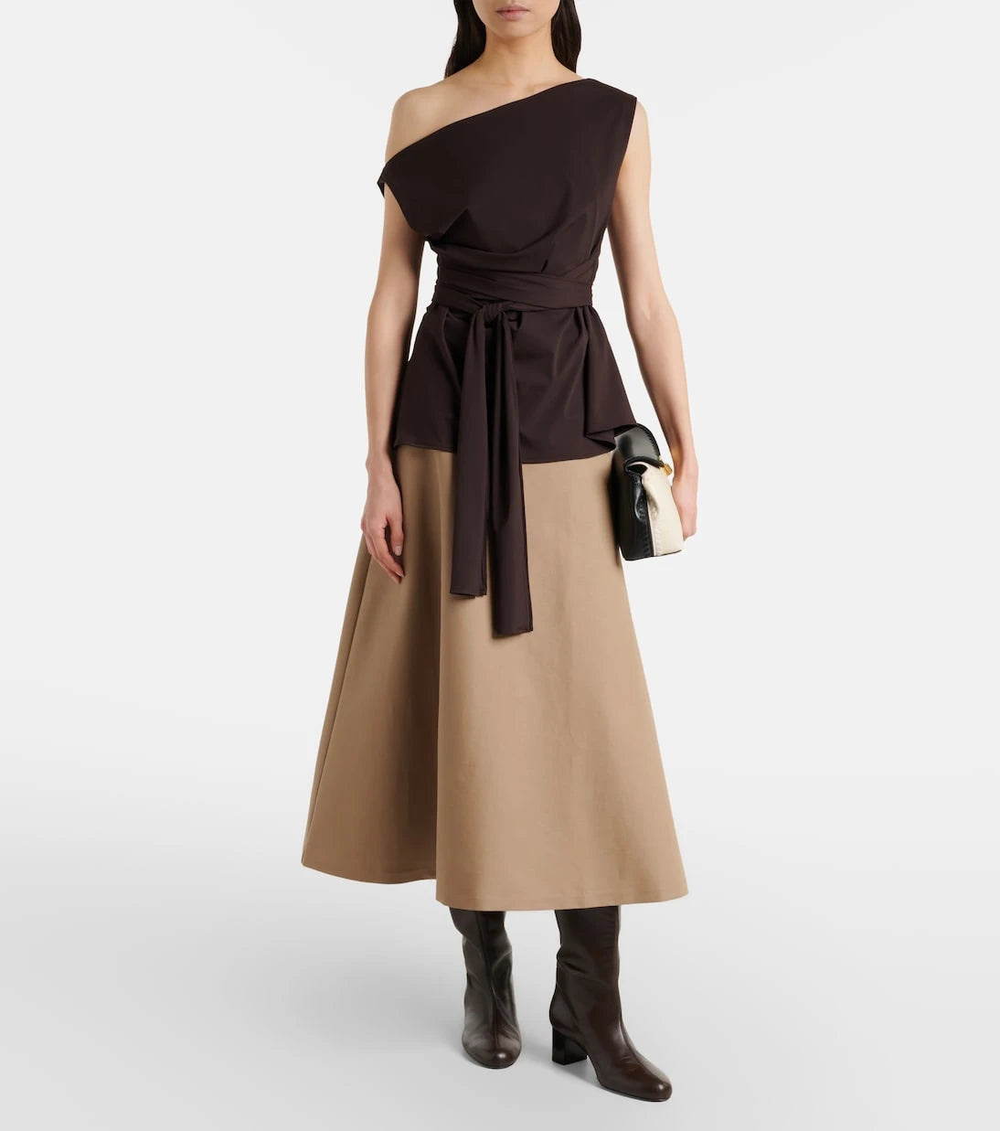 Róhe - Cotton midi skirt