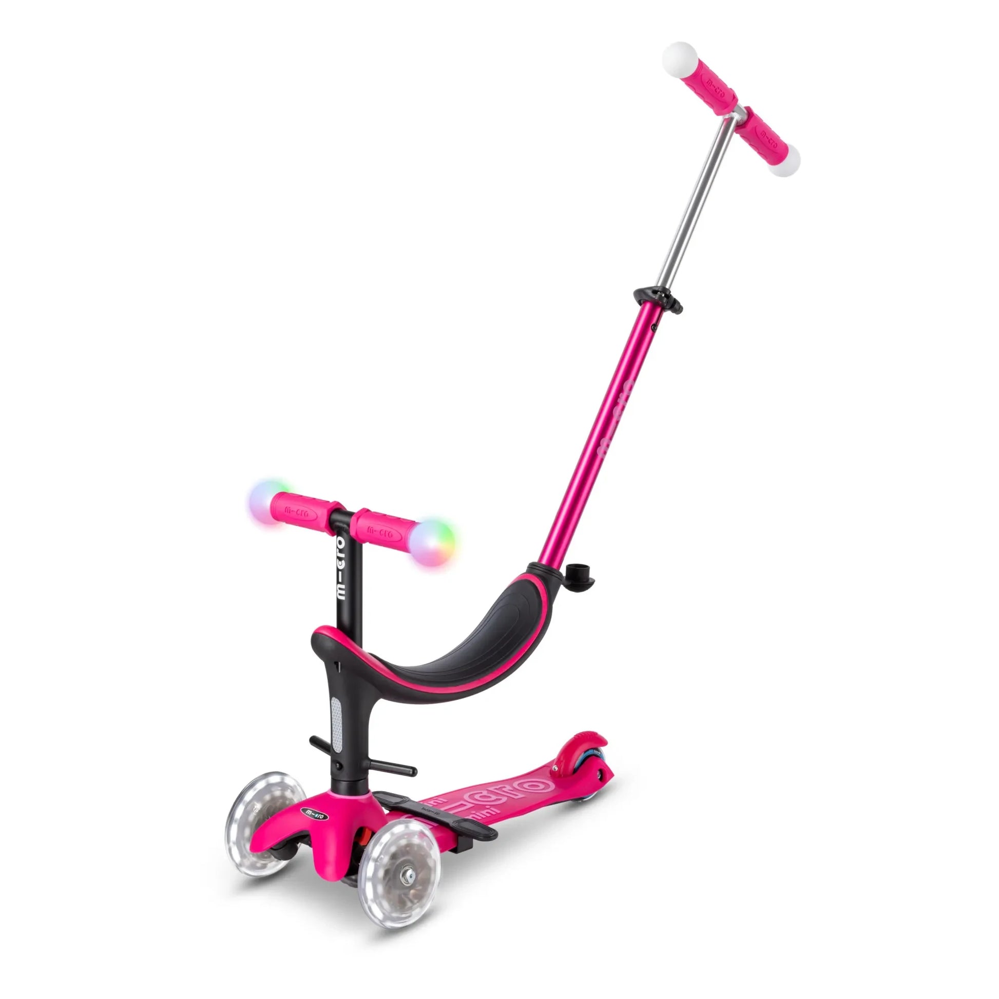 Micro - Mini 3in1 LED scooter | Raspberry Red