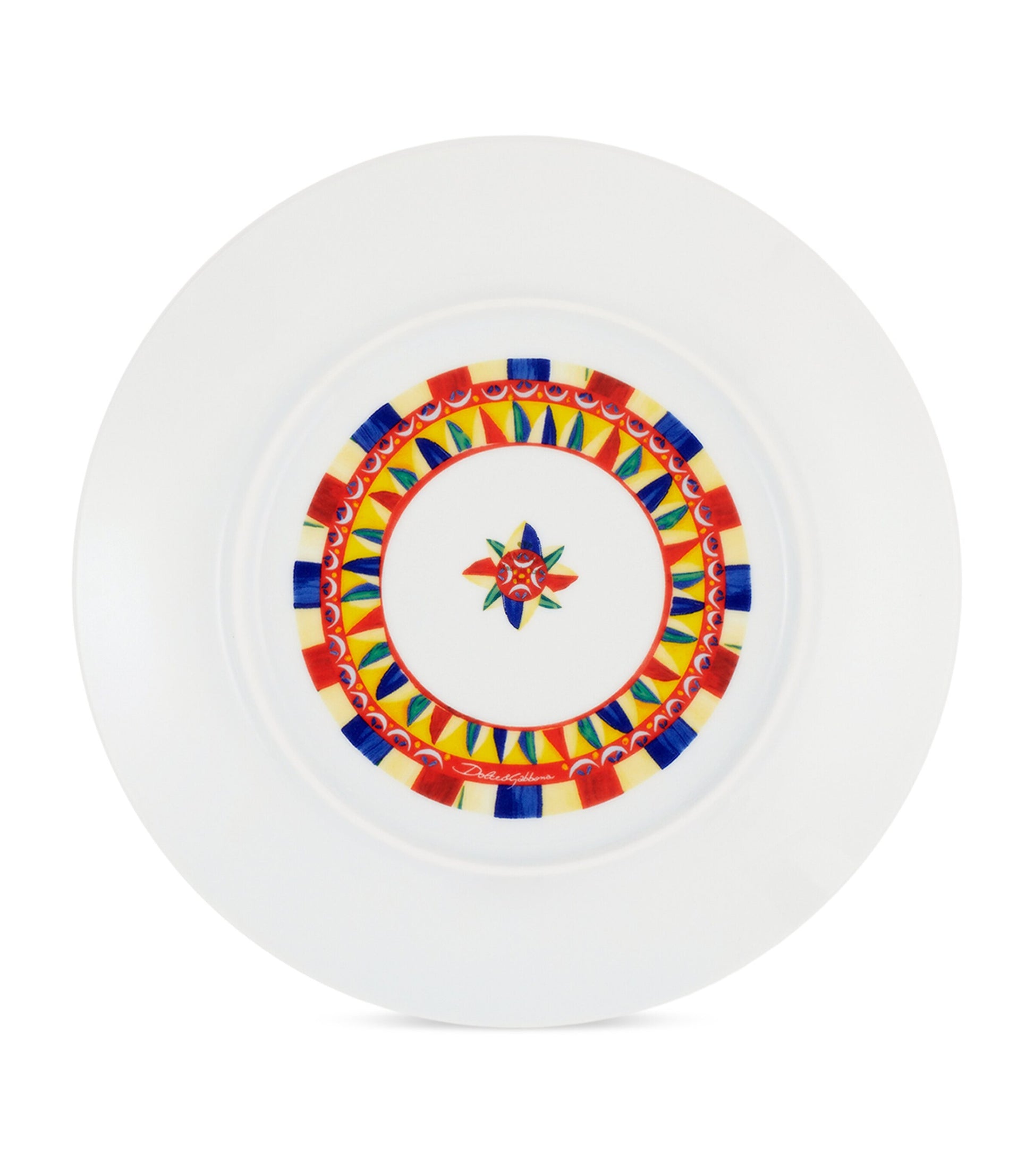 Dolce & Gabbana Casa Set of 2 Carretto Plates (26cm)