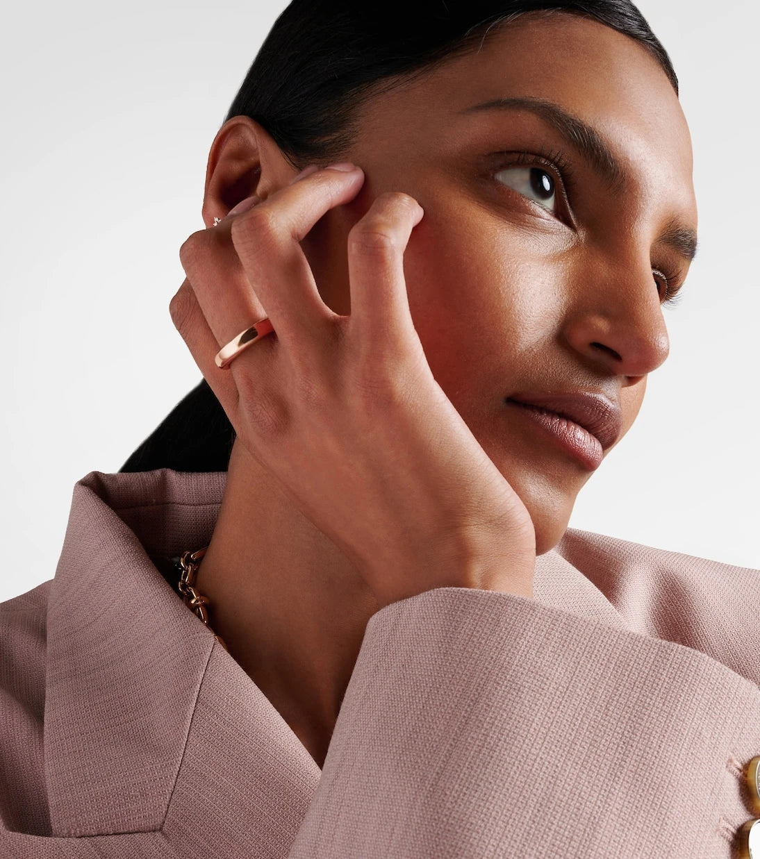Pomellato - Iconica Extra Slim 18kt rose gold ring
