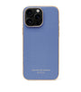 Blue Leather iPhone 16 Pro Max Case