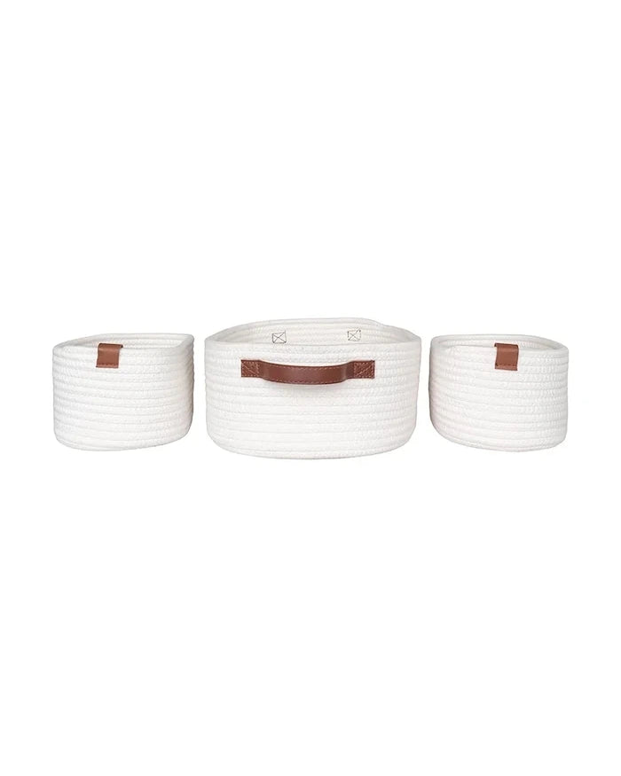 House Nordic Jarana Saklama Sepeti Seti (3 Parça)