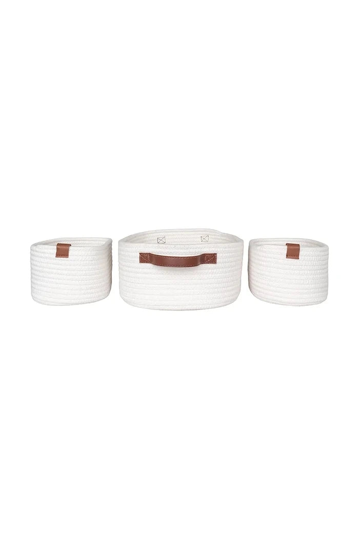 House Nordic Jarana Saklama Sepeti Seti (3 Parça)
