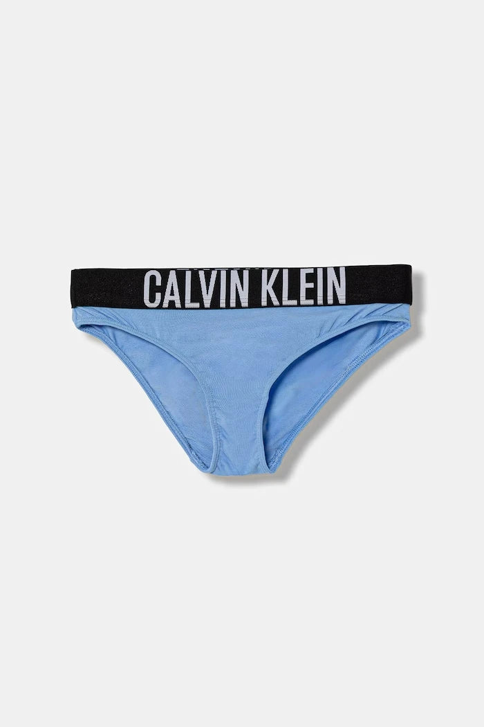 Calvin Klein Underwear çocuklar için pamuklu elastan bikini külot 2'li