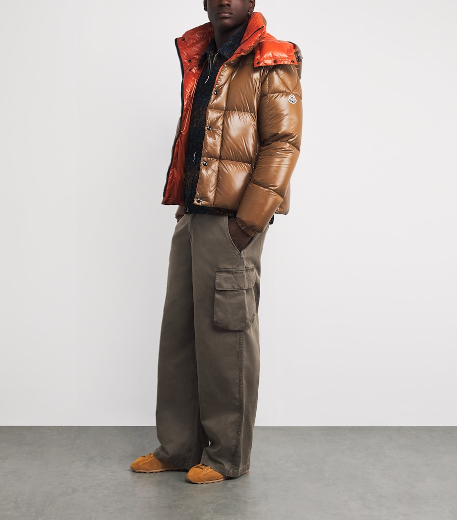 Moncler Brown Down Parana PufferJacket