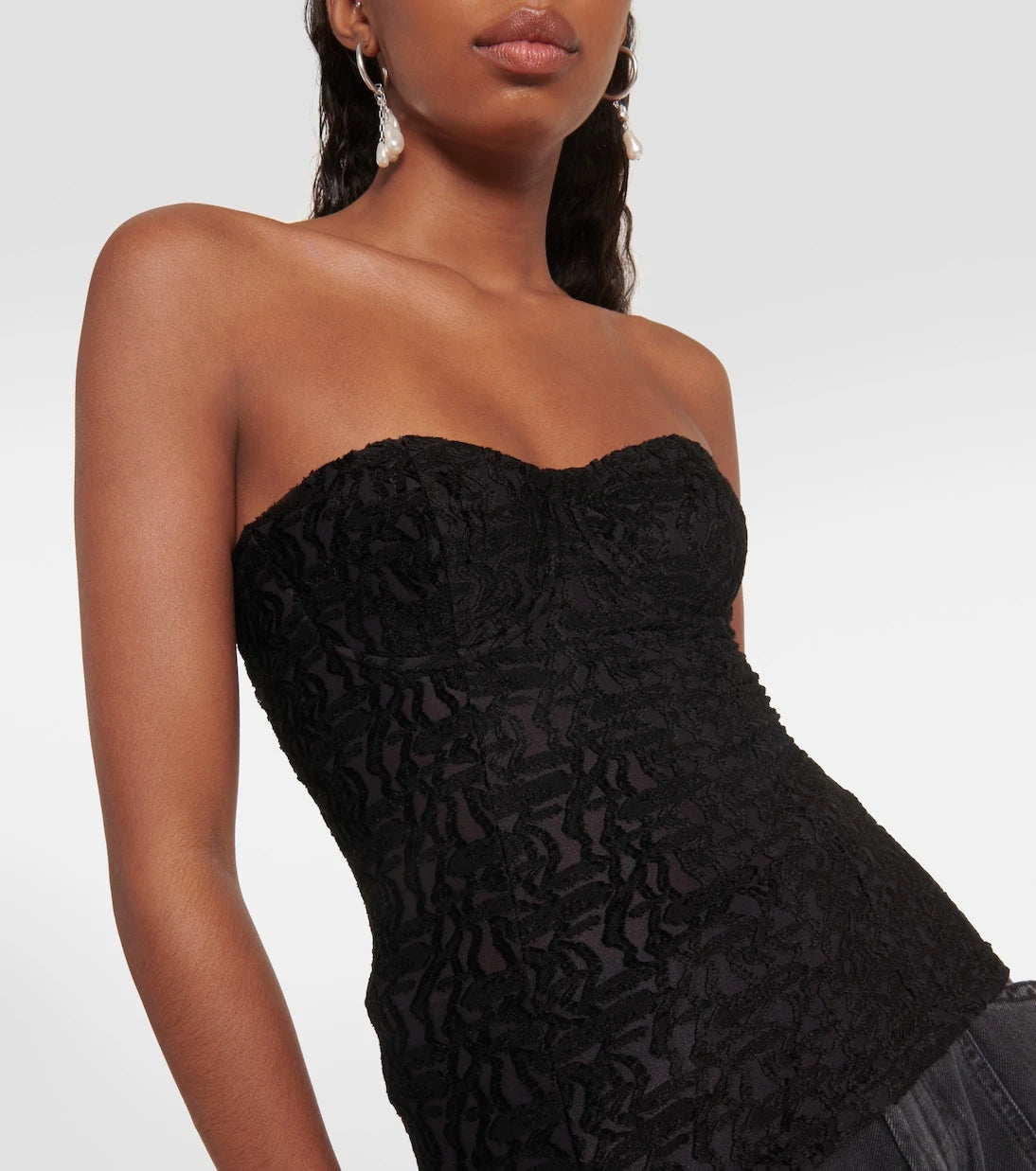 Isabel Marant - Dolina strapless top