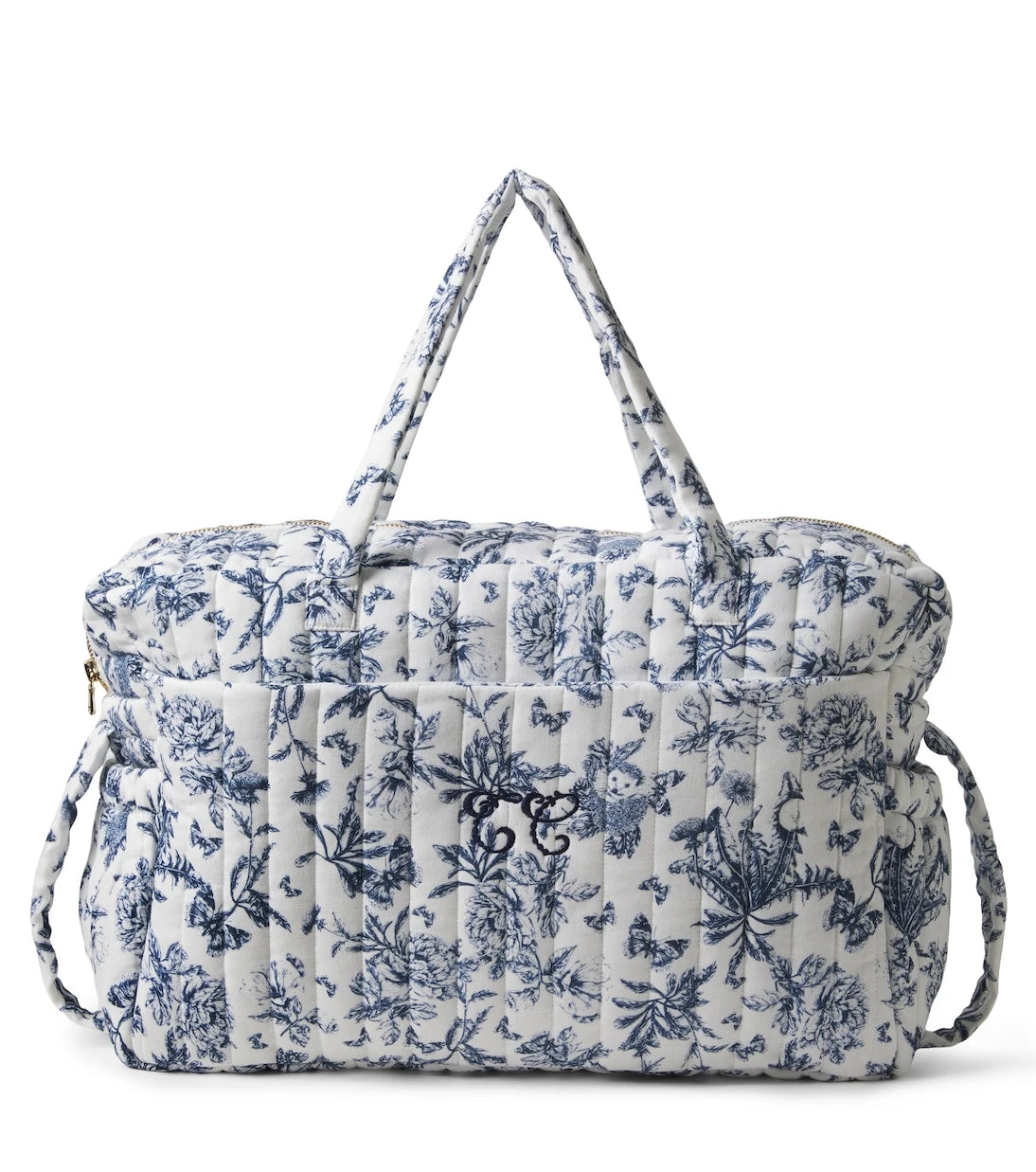 Tartine et Chocolat - Floral diaper bag and changing pad set