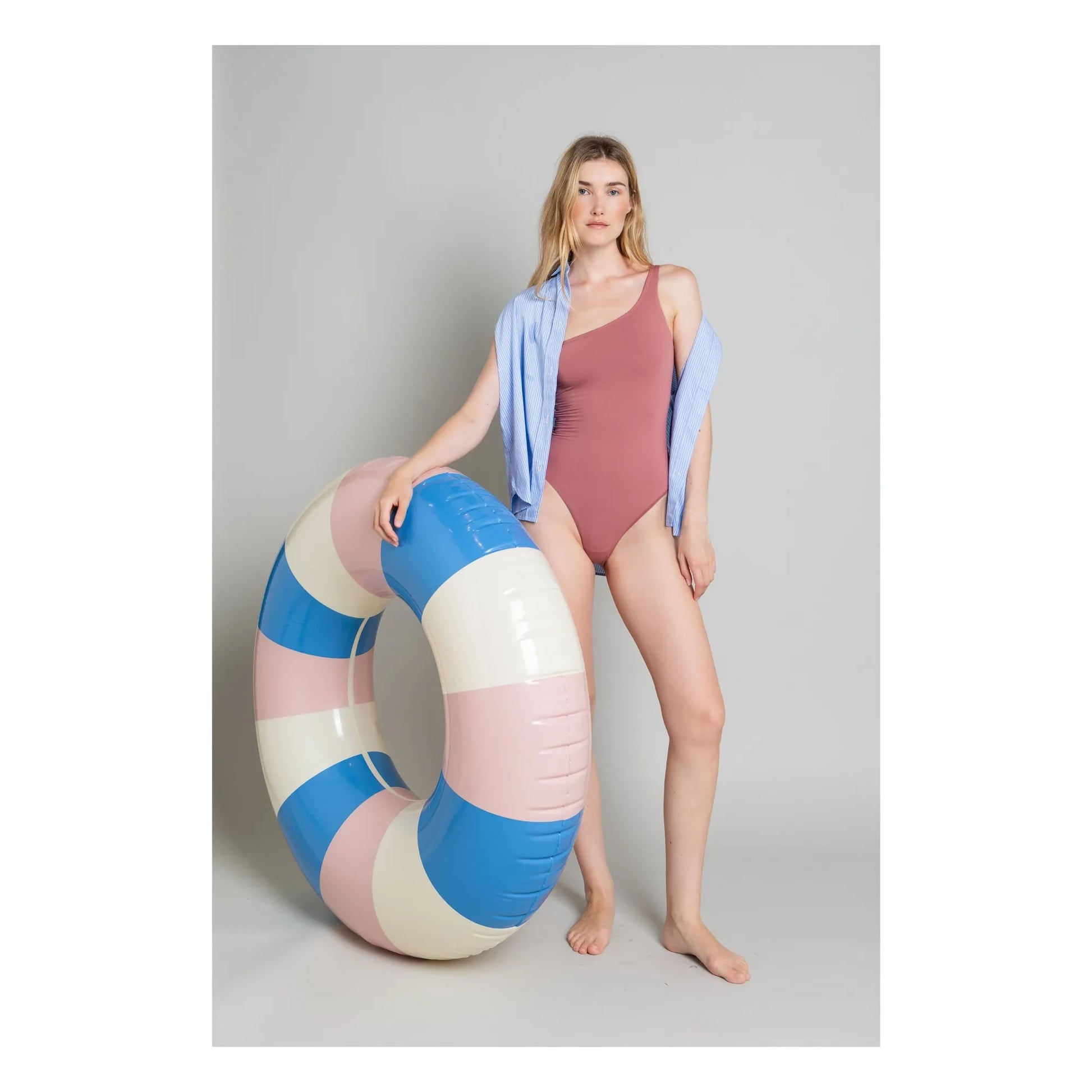 Smallable Woman - Janet Asymmetrical 1-Piece Swimsuit | Plum