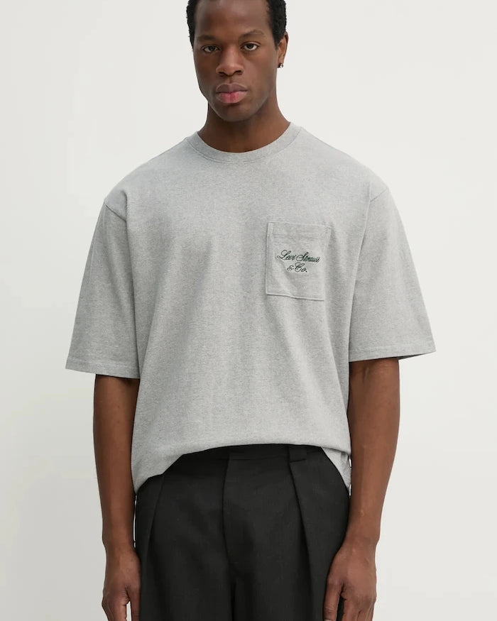 Levi's HALF SLEEVE GR PCKT T Pamuk Tişört