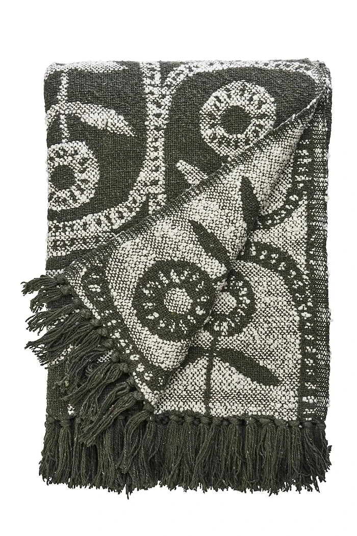 Памучно покривало Madam Stoltz 125 x 175 cm
